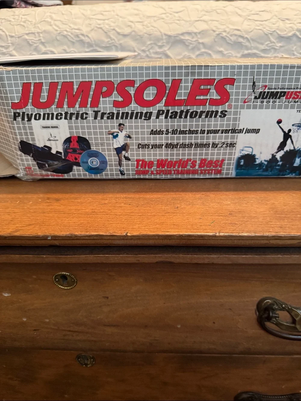 Jump Soles Training Platforms - Red/Black